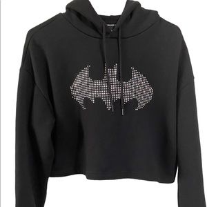 Batman Crop Hoodie